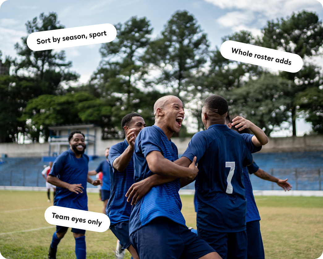 Teams and Clubs on Groupsy
