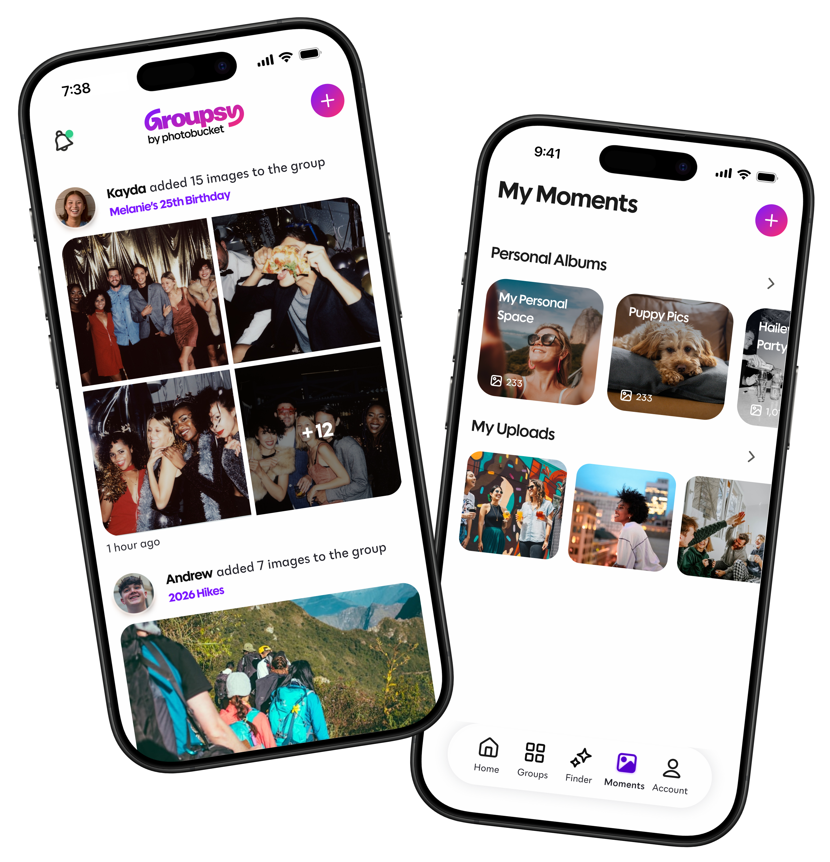 Photobucket on iOS, Android and Desktop